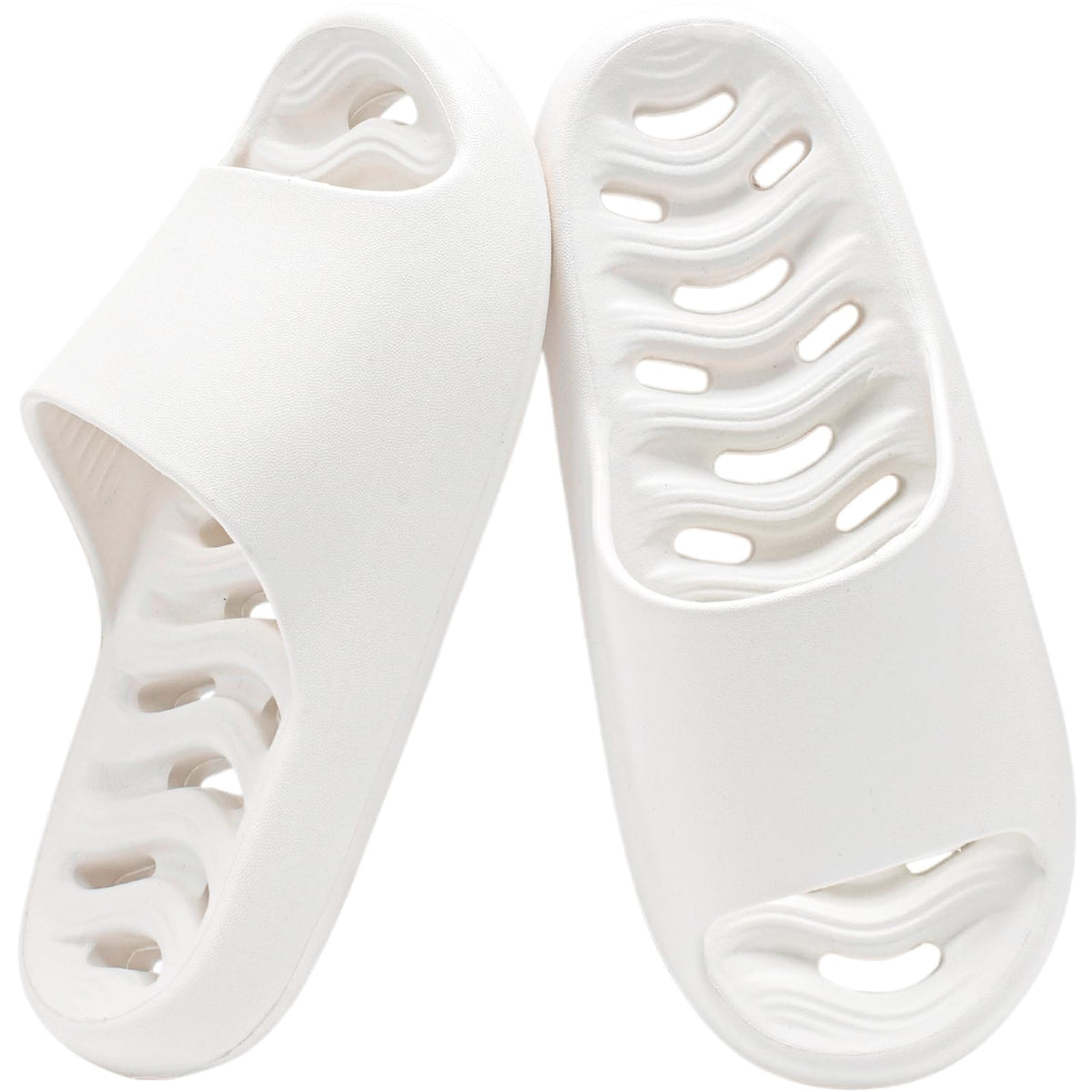 XIXITIAO Shower Shoes With Drain Holes,Non-Slip Shower Slippers for Women Men,Dry Quickly Bath Slippers,Indoor Home Bedroom Pool Spa Guest College Dorm Dorm Room