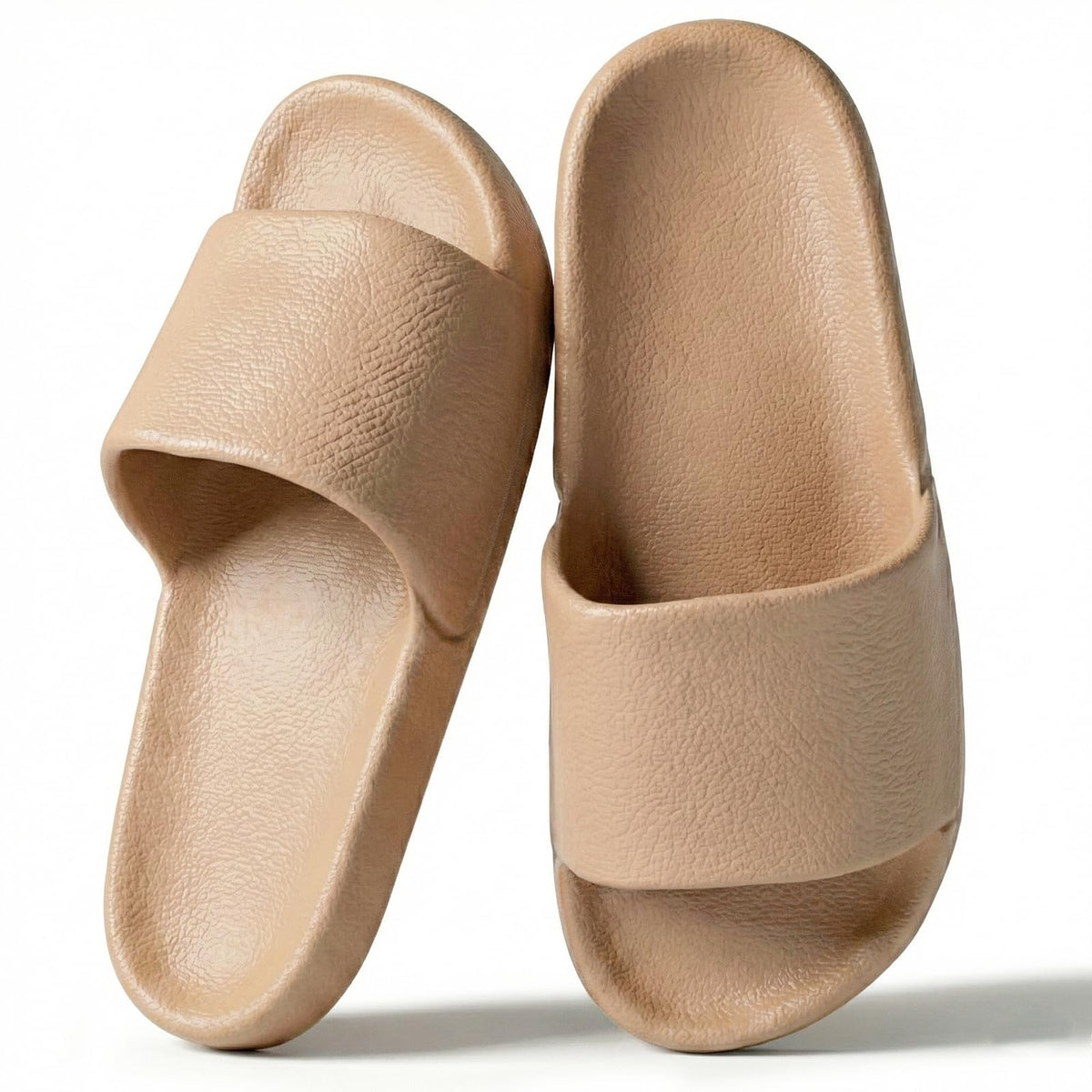 Shower Shoes for Women & Men - Non-Slip House Slippers - Cloud Comfort Slides - Quick-Dry, Arch Support - Perfect for Bathroom, Beach, Pool, Travel