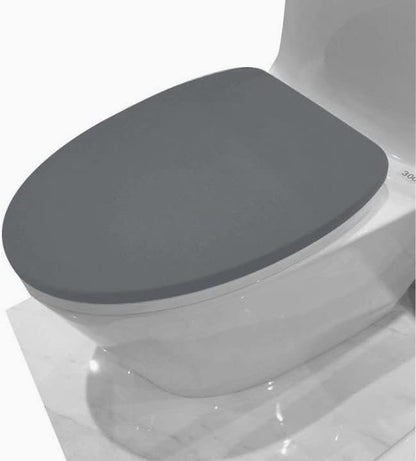 Madeals Microfiber Toilet Lid Cover Soft and Absorbent, Comfortable Bathroom Toilet Lid Cover Seat Fits Most Size Toilet Lids for Teal