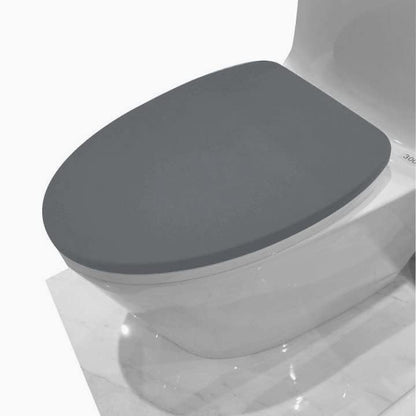 Madeals Microfiber Toilet Lid Cover Soft and Absorbent, Comfortable Bathroom Toilet Lid Cover Seat Fits Most Size Toilet Lids for Teal