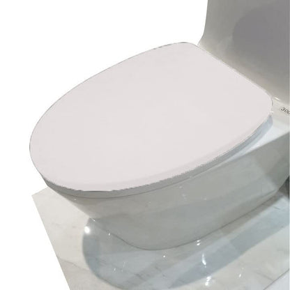Madeals Microfiber Toilet Lid Cover Soft and Absorbent, Comfortable Bathroom Toilet Lid Cover Seat Fits Most Size Toilet Lids for Teal