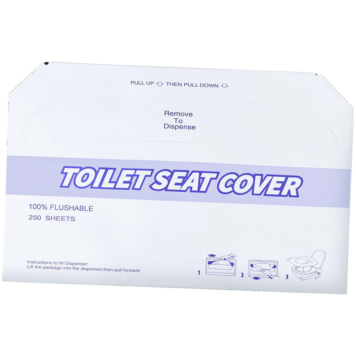 KISEER 4 Pack (1000 Pieces) Disposable Toilet Seat Covers Flushable Paper Toilet Seat Cover for Bathroom, Hotels, Travel, Kids or Adults