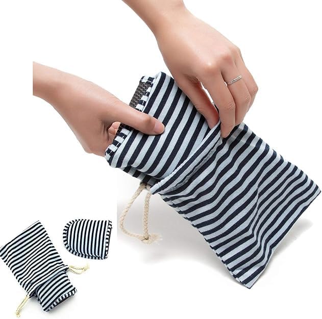 Portable Cotton Travel Slippers Reusable Spa Hotel Indoor Guest Slippers