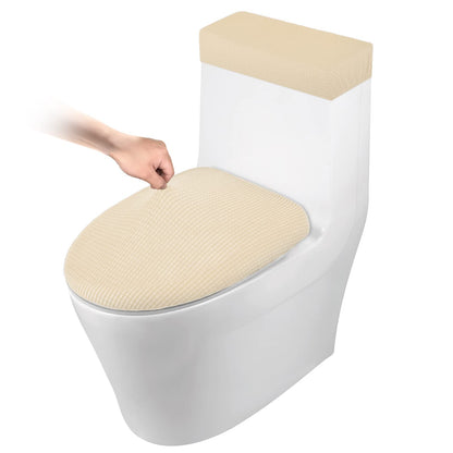 Toilet Lid Cover and Toilet Tank Cover, Toilet Covers Set for Bathroom