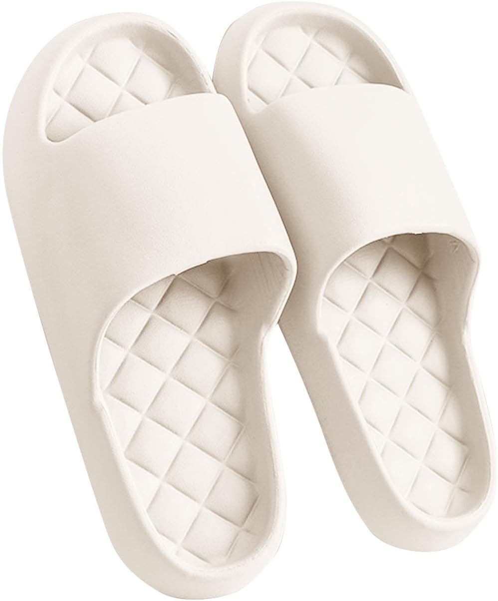 Unisex Shower Slippers Men Women Lightweight Non Slip Bathroom Beach Sandals Indoor Outdoor Spa Shoes