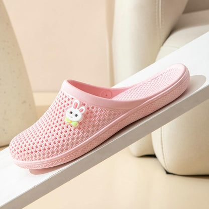 Caistre Bath Slippers with Holes Women Lightweight Slide Sandals Indoor Outdoor Bath Slippers Non Slip House Shoes Pool Beach
