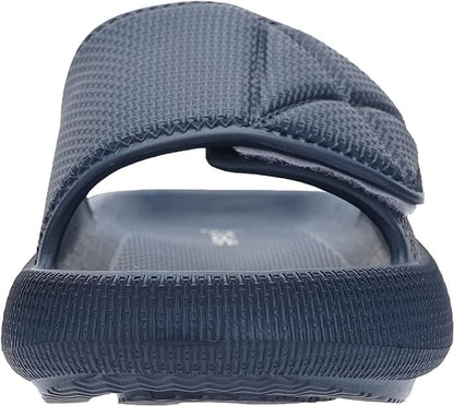 Joomra Slides for Women and Men Adjustable Pillow Slippers Diabetic Sandals