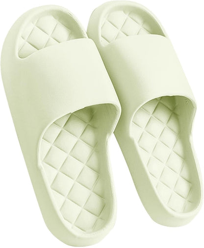 Unisex Shower Slippers Men Women Lightweight Non Slip Bathroom Beach Sandals Indoor Outdoor Spa Shoes