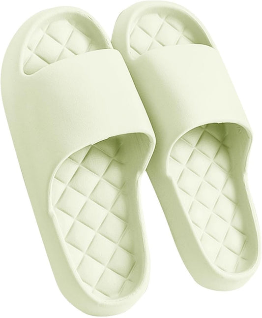 Unisex Shower Slippers Men Women Lightweight Non Slip Bathroom Beach Sandals Indoor Outdoor Spa Shoes