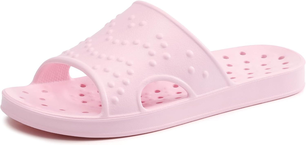 shevalues Quick Drying Shower Shoes for Women Men with Arch Support