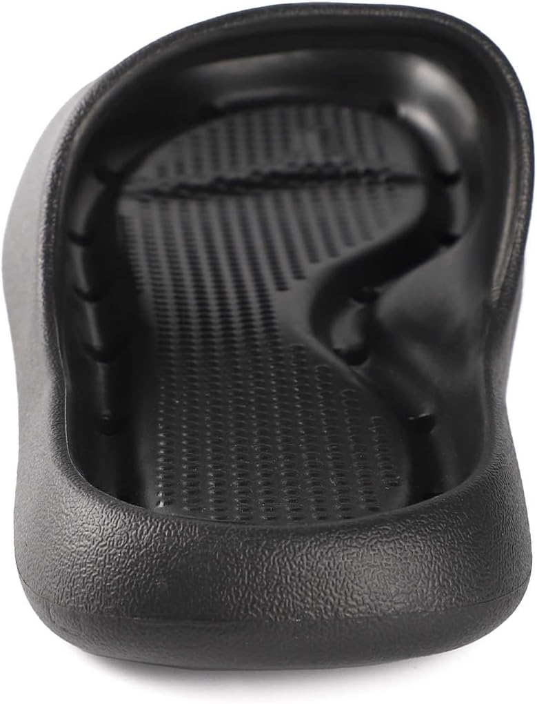 Unisex Arch Support Shower Shoes with Drain Holes Slides