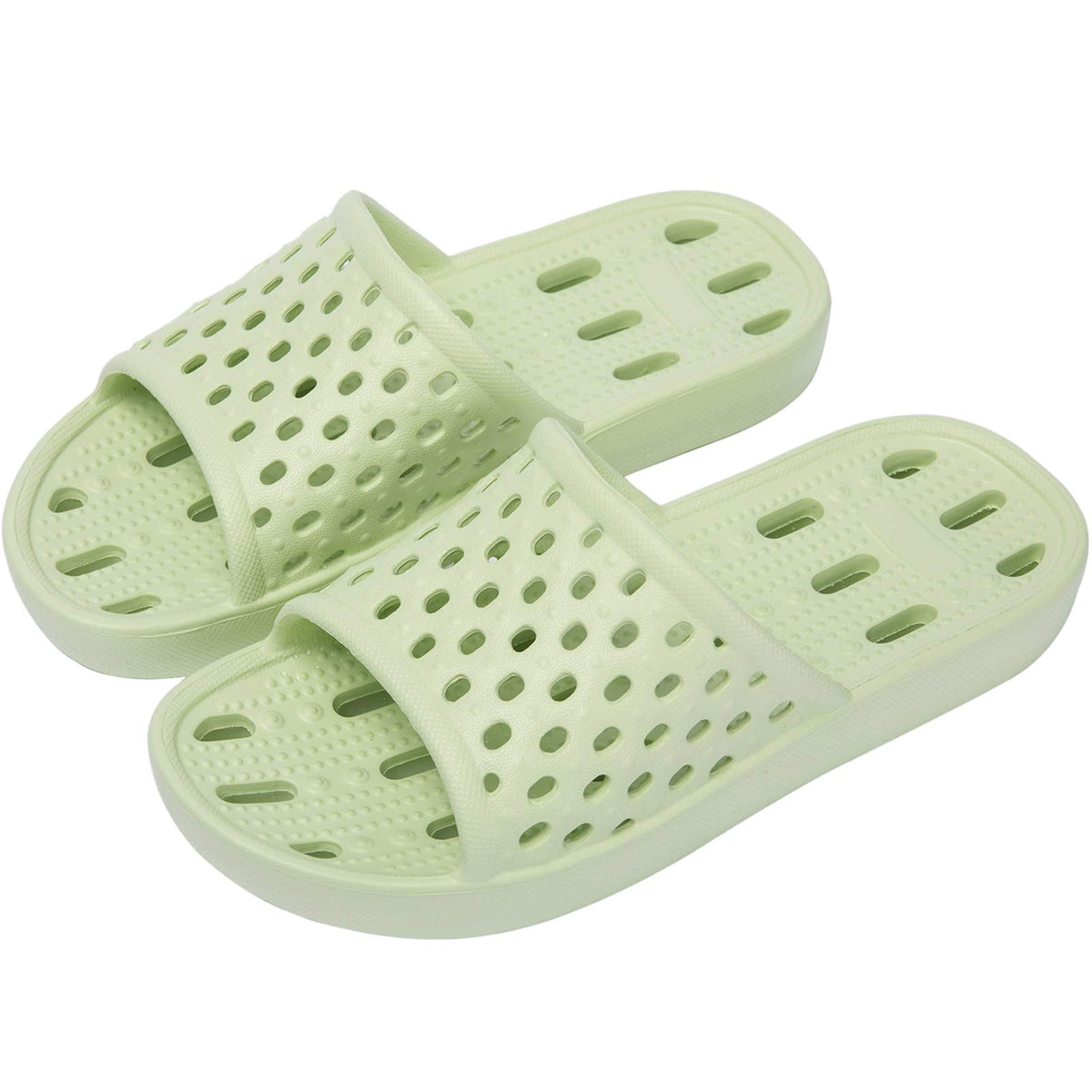 WOTTE Shower Sandals Women Quick Drying Bath Slippers Non Slip Dorm Shoes