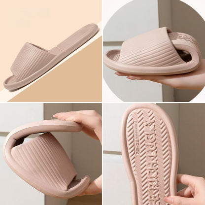 Shower Shoes Travel Foldable Portable Non Slip Slippers for Hotel Guests Swimming Spa Unisex Men Women Lightweight EVA Bathroom Slides Quick Drying Water Resistant Footwear