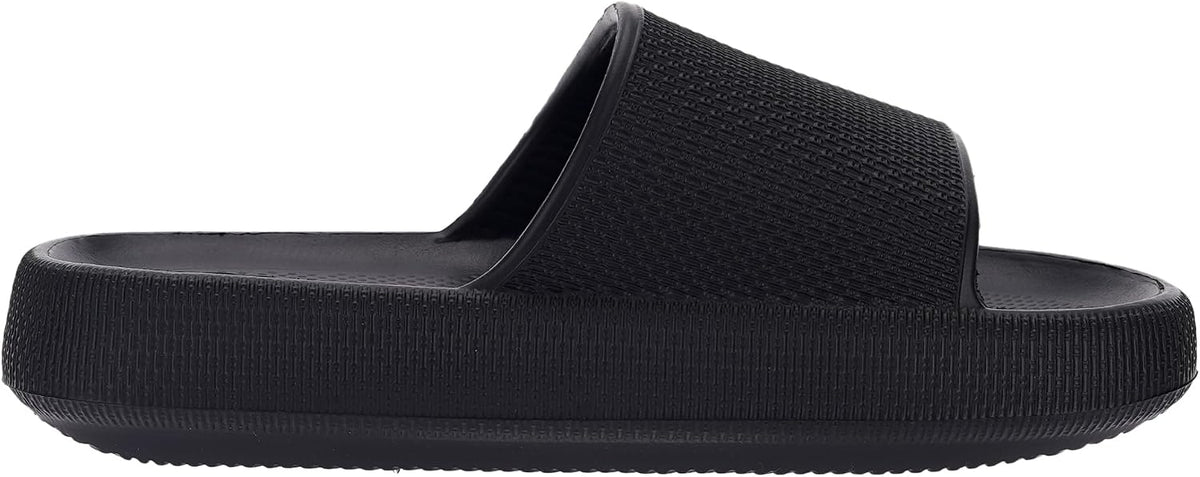 BRONAX Cushioned Thick Sole Pillow Slippers for Women and Men Y10