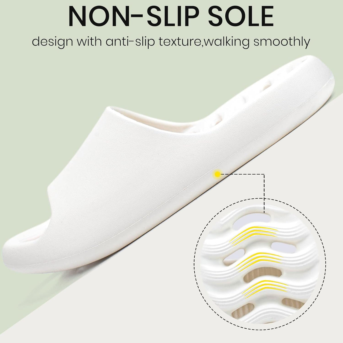 XIXITIAO Shower Shoes With Drain Holes,Non-Slip Shower Slippers for Women Men,Dry Quickly Bath Slippers,Indoor Home Bedroom Pool Spa Guest College Dorm Dorm Room