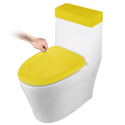 Toilet Lid Cover and Toilet Tank Cover, Toilet Covers Set for Bathroom
