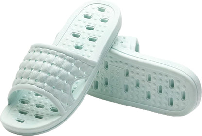 COZYAREA Shower Shoes Quick Dry Non-Slip Bathroom Slippers for Men Women Dorm Home Slides