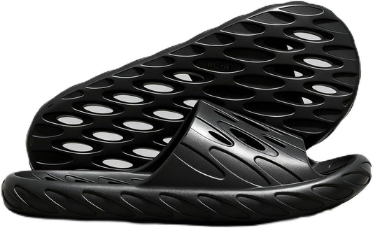 Mens Shower Shoes,Quick Dry Slides for Men Pool Slipper with Drain Holes