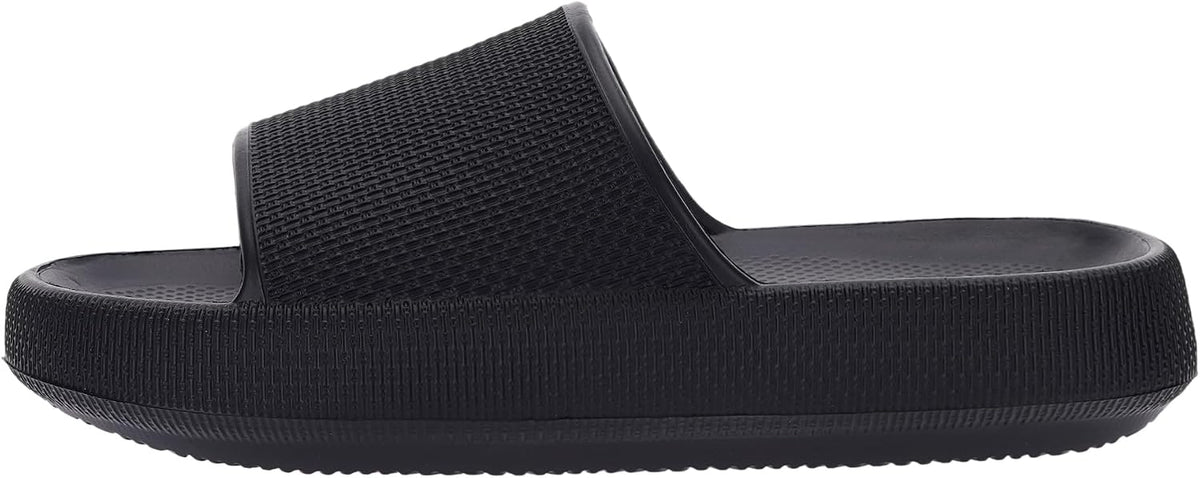 BRONAX Cushioned Thick Sole Pillow Slippers for Women and Men Y10