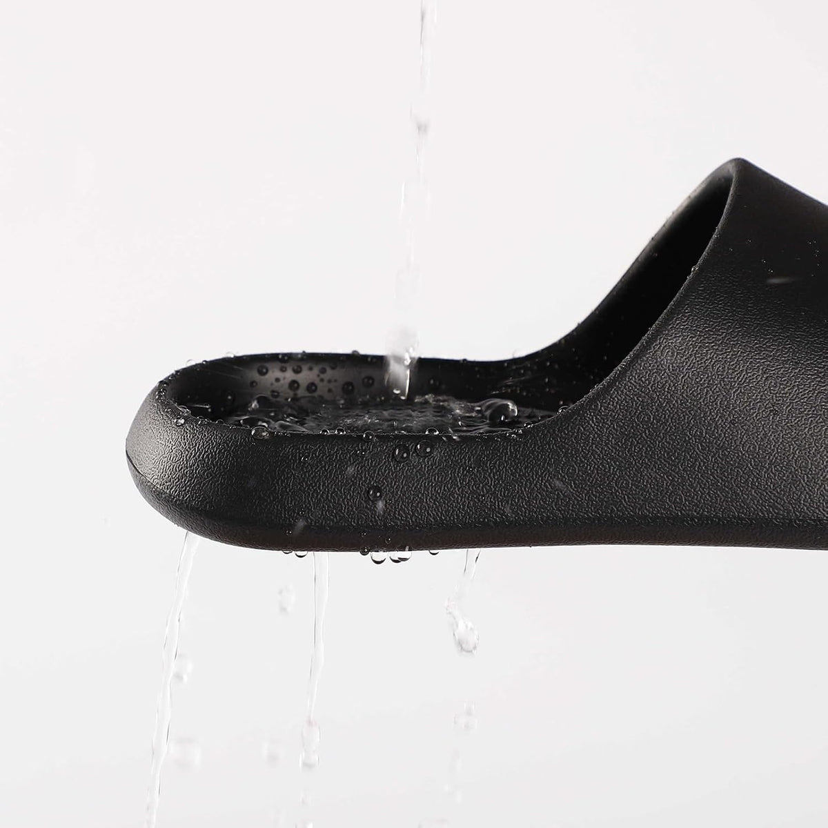 Unisex Arch Support Shower Shoes with Drain Holes Slides