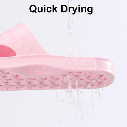 shevalues Quick Drying Shower Shoes for Women Men with Arch Support