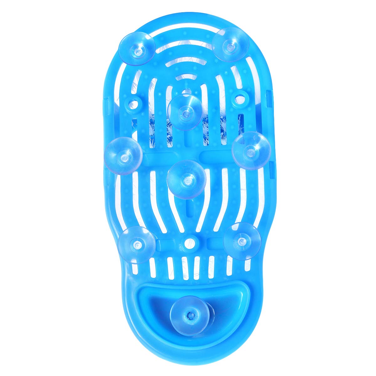 EVERMARKET Simple Feet Cleaner, Magic Foot Scrubber, Exfoliating Easy Feet Cleaning Brush, Foot Shower Spa Massager Slippers for Unisex Adults