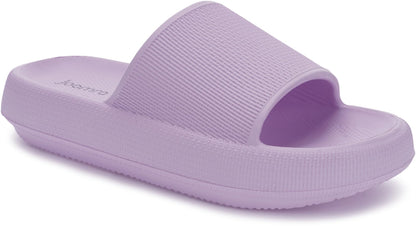 Joomra Pillow Slippers for Women and Men Thick Sole Ultra Cushion Slides