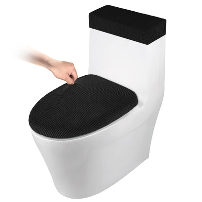 Toilet Lid Cover and Toilet Tank Cover, Toilet Covers Set for Bathroom