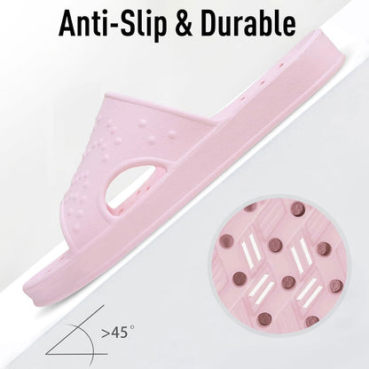 shevalues Quick Drying Shower Shoes for Women Men with Arch Support