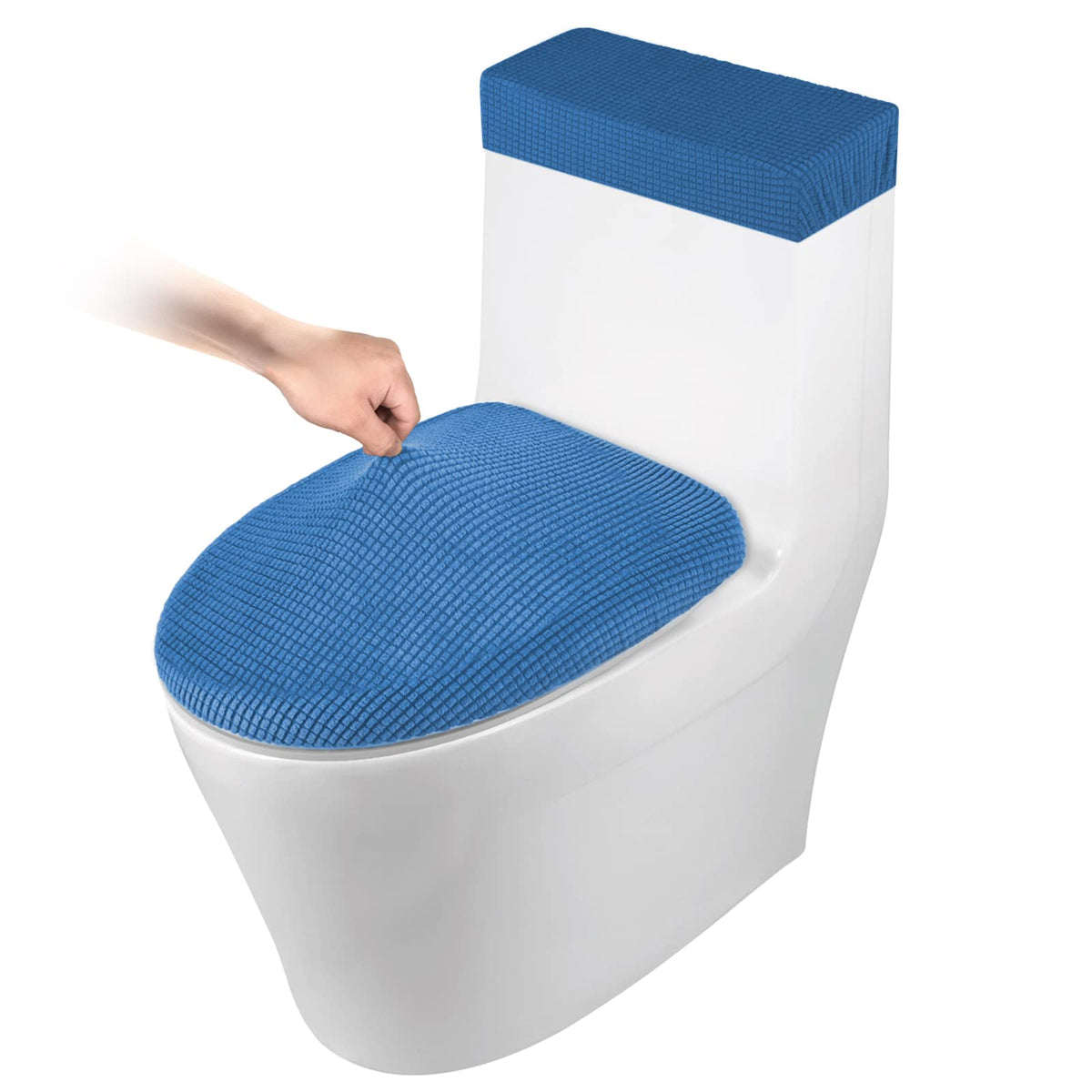 Toilet Lid Cover and Toilet Tank Cover, Toilet Covers Set for Bathroom