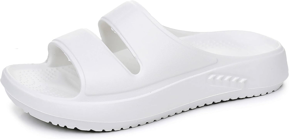 Crazy Lady Womens Lightweight Arch Support Sandals House Shower Slippers