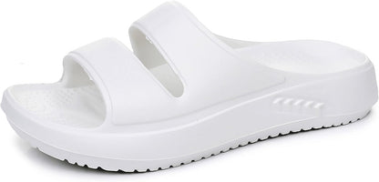 Crazy Lady Womens Lightweight Arch Support Sandals House Shower Slippers