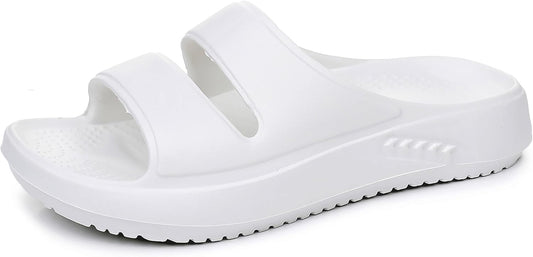 Crazy Lady Womens Lightweight Arch Support Sandals House Shower Slippers