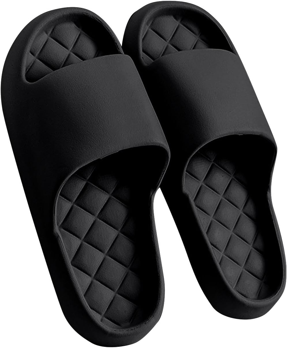Unisex Shower Slippers Men Women Lightweight Non Slip Bathroom Beach Sandals Indoor Outdoor Spa Shoes