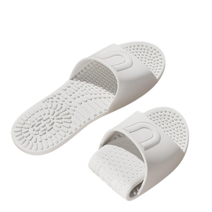 Shower Shoes Travel Foldable Portable Non Slip Slippers for Hotel Guests Swimming Spa Unisex Men Women Lightweight EVA Bathroom Slides Quick Drying Water Resistant Footwear