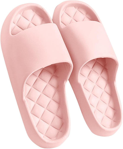 Unisex Shower Slippers Men Women Lightweight Non Slip Bathroom Beach Sandals Indoor Outdoor Spa Shoes