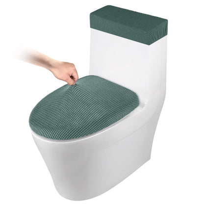 Toilet Lid Cover and Toilet Tank Cover, Toilet Covers Set for Bathroom