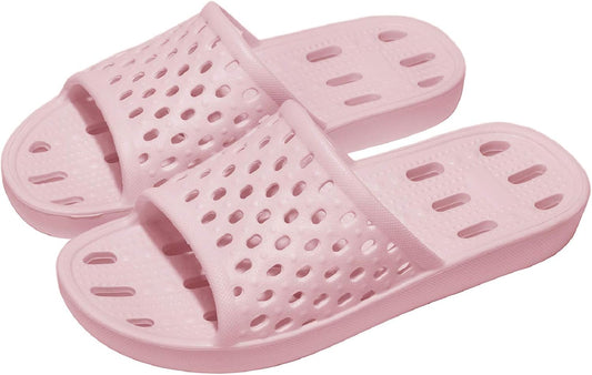 WOTTE Shower Sandals Women Quick Drying Bath Slippers Non Slip Dorm Shoes