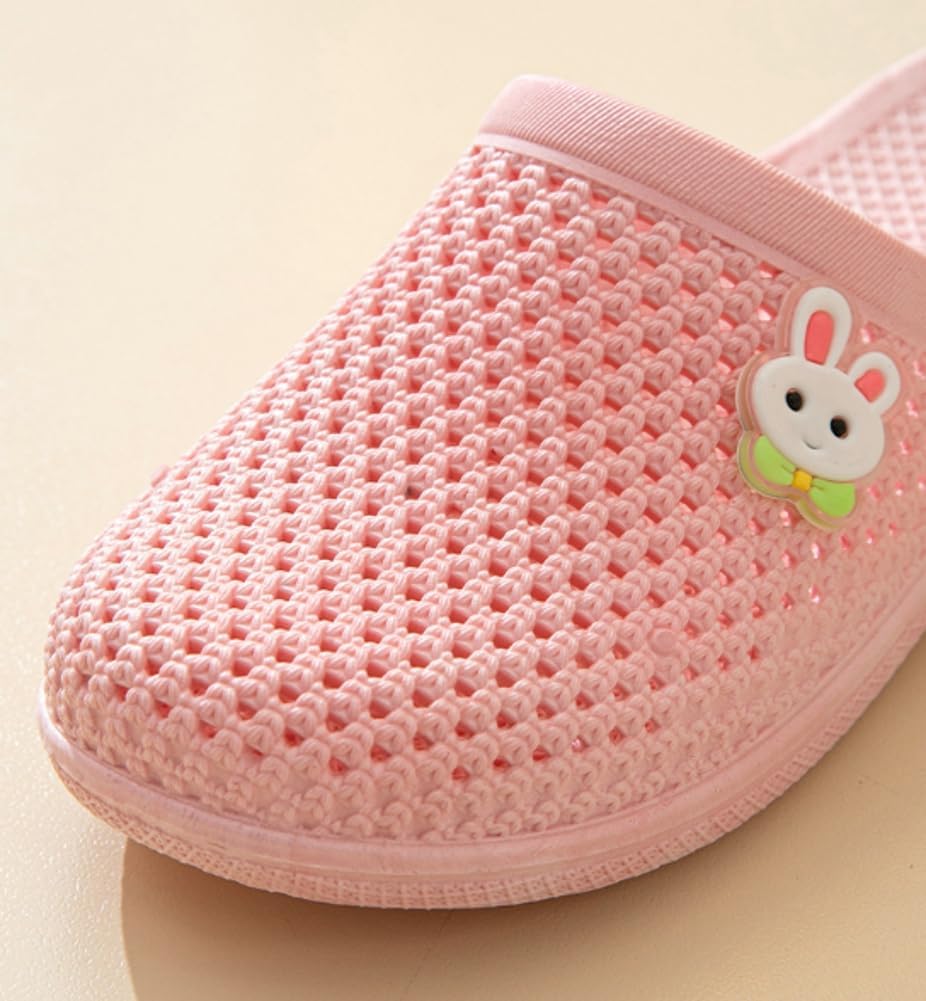 Caistre Bath Slippers with Holes Women Lightweight Slide Sandals Indoor Outdoor Bath Slippers Non Slip House Shoes Pool Beach