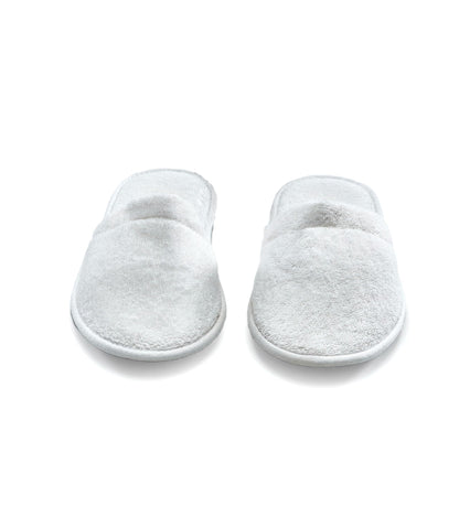 ESKYMODE Men's Terry Cotton Bath Slippers, Travel Hotel Slippers for Men