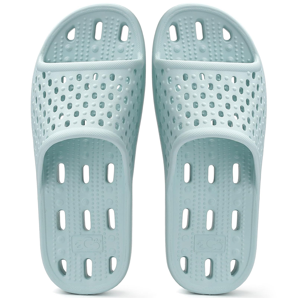 Aoowoll Shower Shoes for Men and Women Non-Slip Sandals Bathroom Slippers