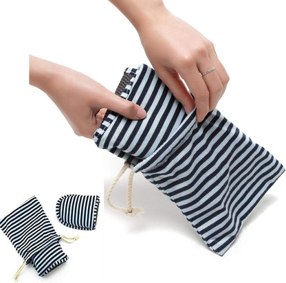 Portable Cotton Travel Slippers Reusable Spa Hotel Indoor Guest Slippers