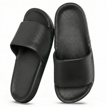 Shower Shoes for Women & Men - Non-Slip House Slippers - Cloud Comfort Slides - Quick-Dry, Arch Support - Perfect for Bathroom, Beach, Pool, Travel