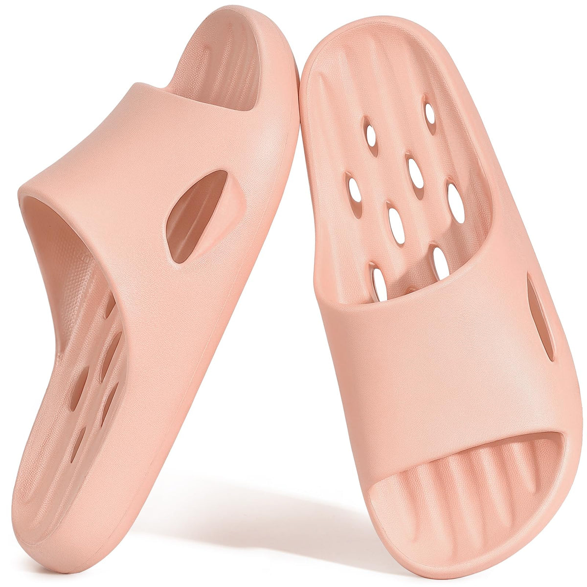 Aoowoll Shower Shoes for Men and Women Non-Slip Sandals Bathroom Slippers