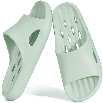 Aoowoll Shower Shoes for Men and Women Non-Slip Sandals Bathroom Slippers