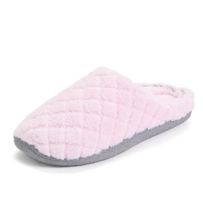 Leslie Terry Clog House Shoes with Memory Foam, Indoor Slippers with Wide Widths