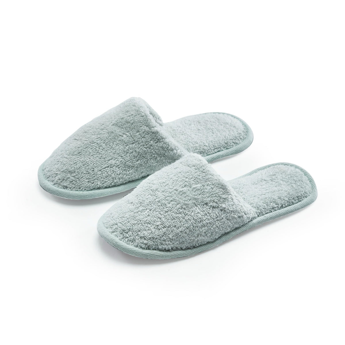 ESKYMODE Womens Cotton Bath Slippers, Terry Cloth Spa Slippers for Women