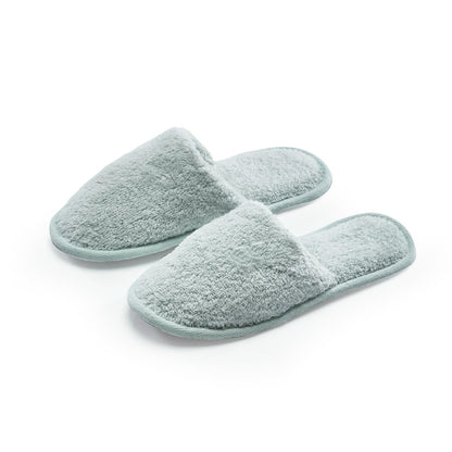ESKYMODE Womens Cotton Bath Slippers, Terry Cloth Spa Slippers for Women