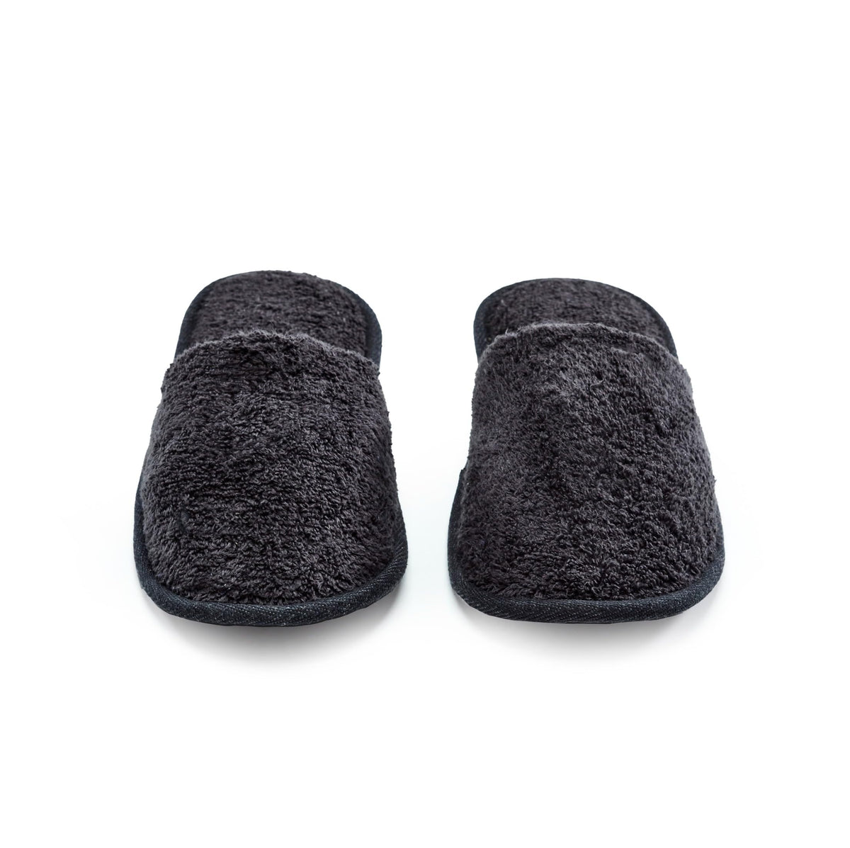 ESKYMODE Men's Terry Cotton Bath Slippers, Travel Hotel Slippers for Men