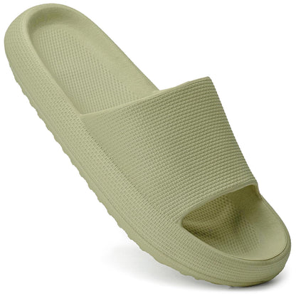 Happy Lily Shower Shoes Men & Women Non Slip, Supper Soft Open Toe House Slippers Shower Sandals, Bedroom Slippers for Women and Men